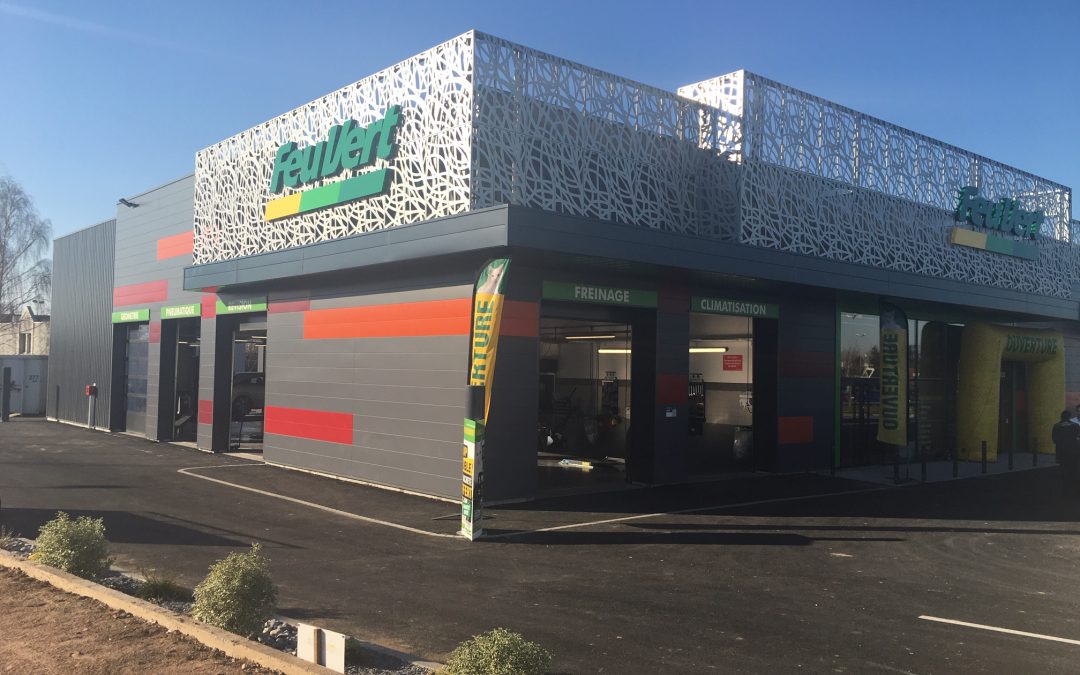 Ouverture d&rsquo;un centre FEU VERT à TOURS (37)