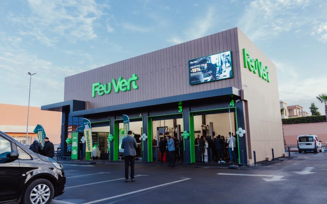 Feu Vert franchit une nouvelle frontière : Ouverture du premier centre auto au Maroc !