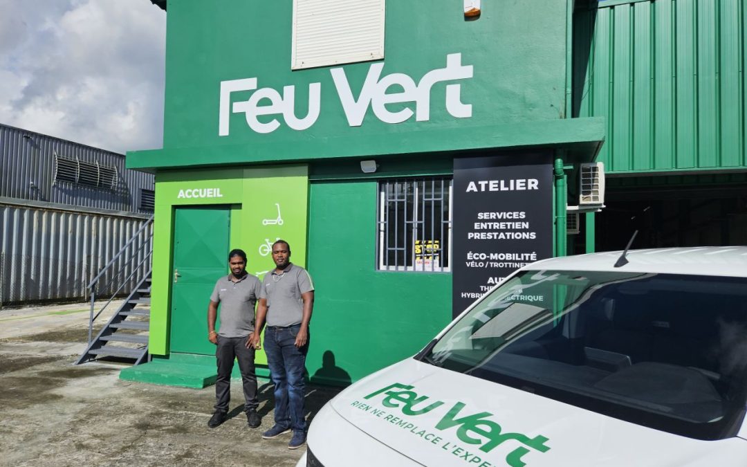Nouvelle ouverture Feu Vert à Sainte-Rose, en Guadeloupe !