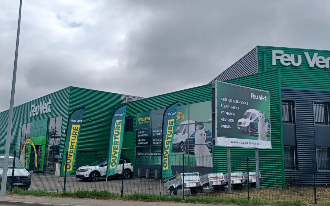 Feu Vert a ouvert son nouveau centre auto le 11 décembre 2025 à Arès !