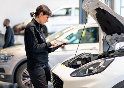 Feu vert services diagnostic d'un véhicule en atelier